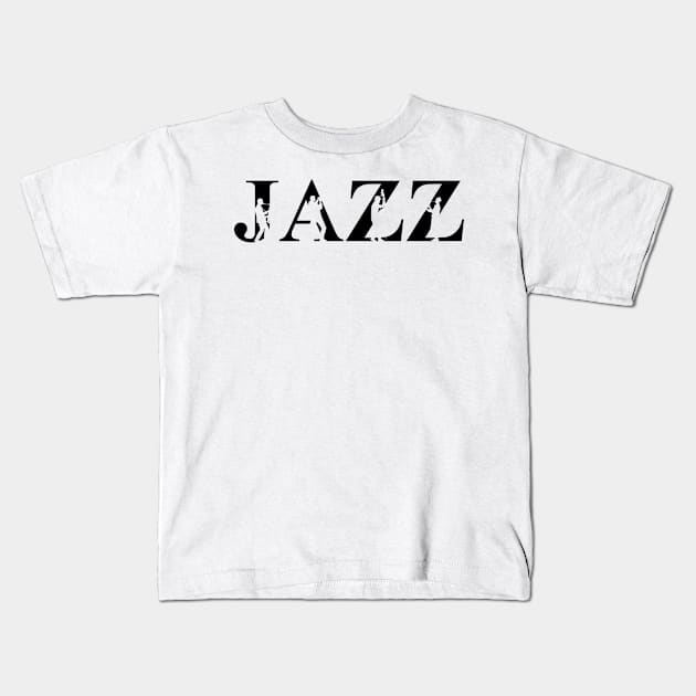 Jazz Kids T-Shirt by Skymann